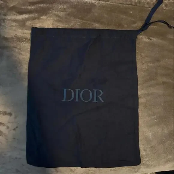 Christian Dior Luxury Dust Bag Logo Drawstring Size Medium Large Vintage NEW! - Picture 1 of 1